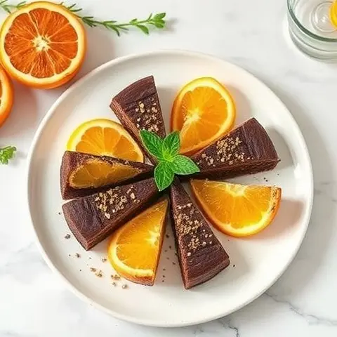 Nourishing Orange-Cacao Slices