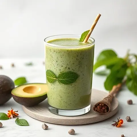 Collagen Spinach-Avocado Smoothie
