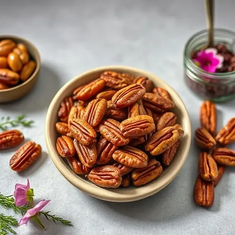 Maple-Free Spiced Pecans