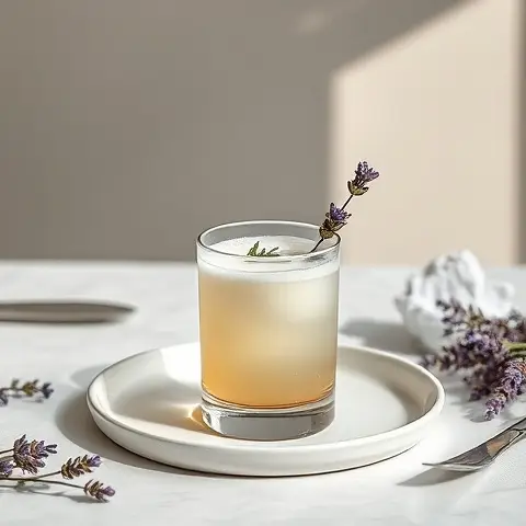 Kefir-Style Coconut Lavender Tonic