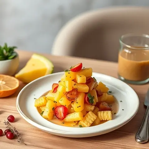 Quick-Pickled Pineapple with a Sugar-Free Twist