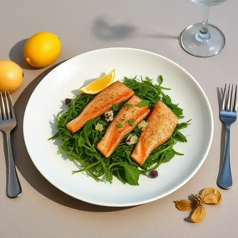 Lemon-Garlic Sardine & Arugula Detox Plate