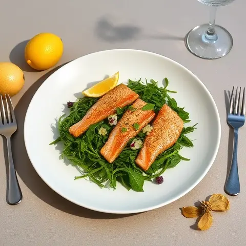Lemon-Garlic Sardine & Arugula Detox Plate