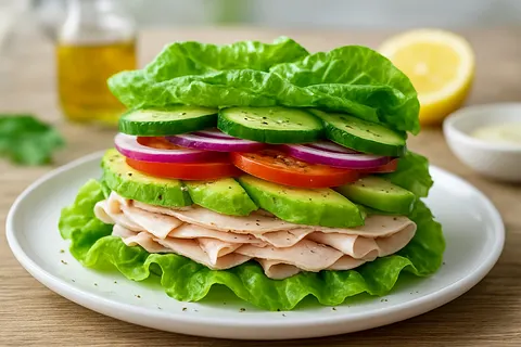Turkey-Avocado Lettuce Club
