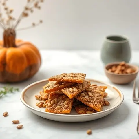 Spiced Pumpkin Seed Brittle (Sugar-Free, Keto-Friendly)