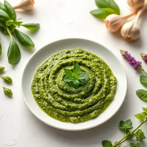 Nutritious Spiced Pumpkin Seed-Free Pesto