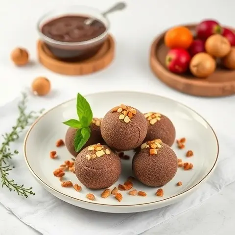 Nutritious Hazelnut-Cocoa Fat Bombs (Sugar Free)
