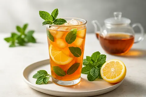 Minted Green Rooibos Iced Tea