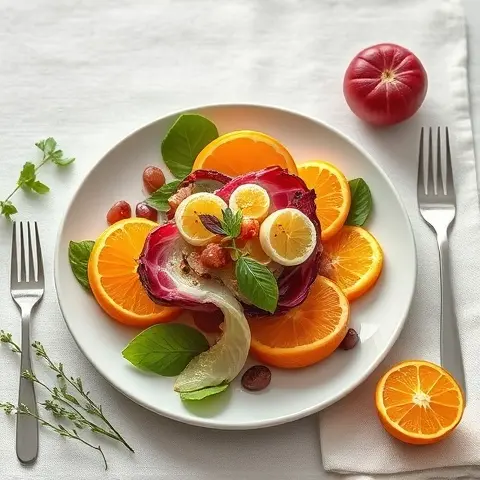 Zesty Radicchio & Orange Salad