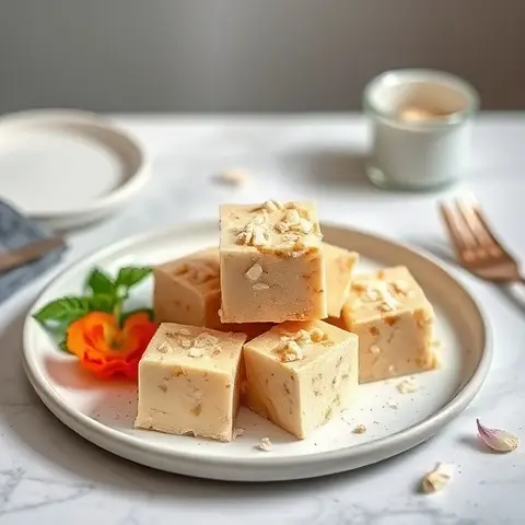 Nut-Free Sesame-Free Halva-Style Fudge