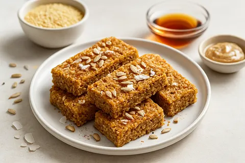 Nutritious Millet & Sunflower Seed Breakfast Bars