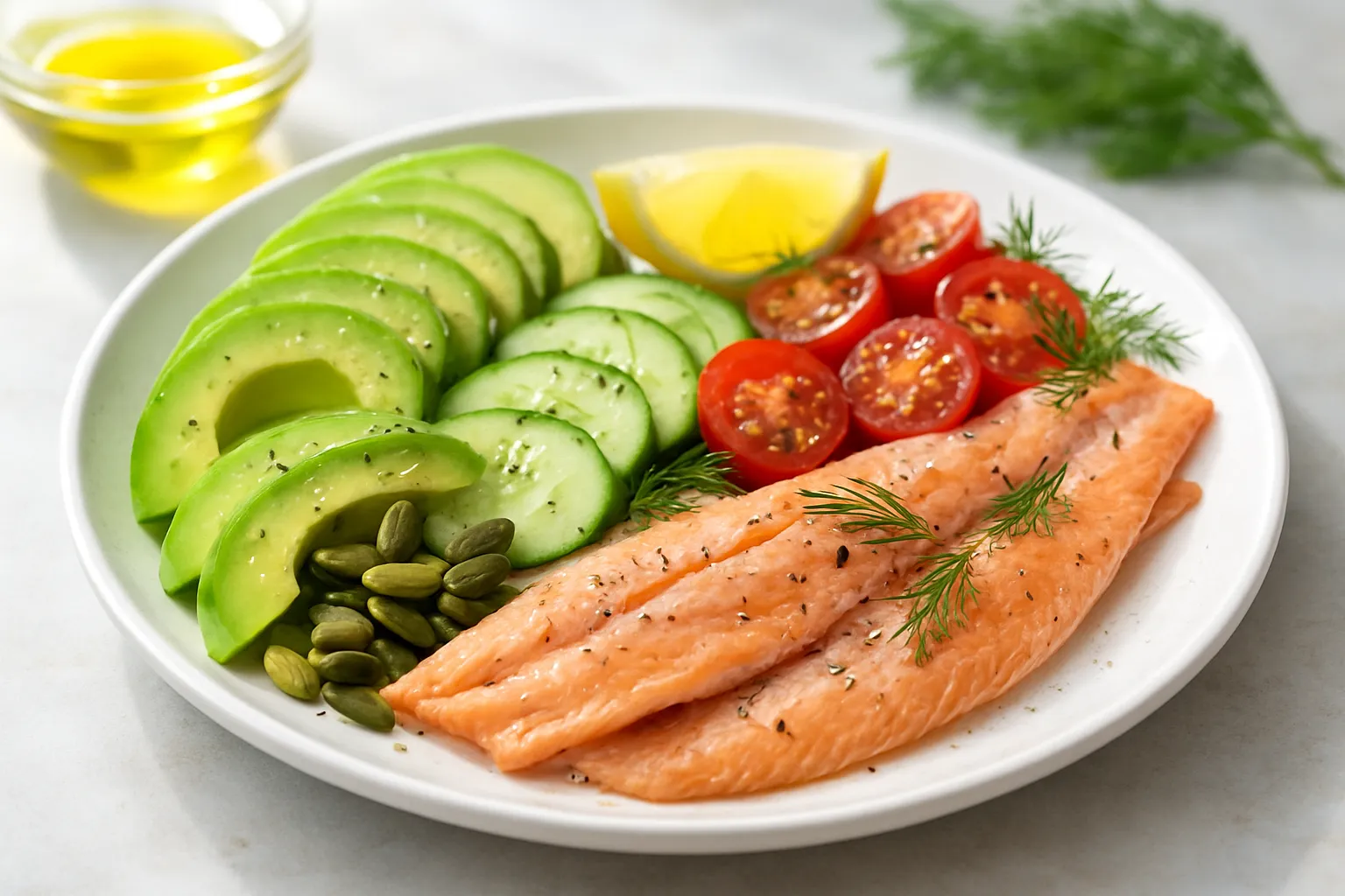 Smoked Trout & Avocado Breakfast Plate