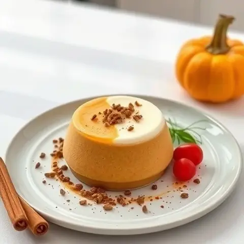 Rich & Creamy Pumpkin Spice Yogurt Mousse