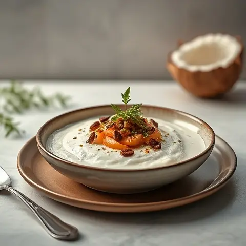 Coconut Cardamom Rice-Less Kheer