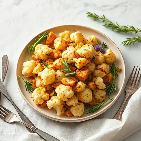 Herb-Infused Cauliflower Stuffing