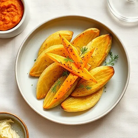 Curry-Spiced Roasted Cabbage Wedges