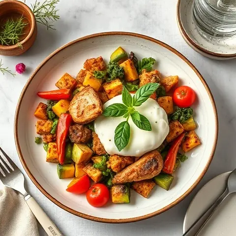 Cumin-Spiced Turkey Breakfast Skillet
