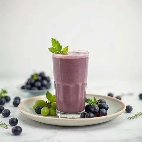 Grapes Blackcurrant Polyphenol Recovery Smoothie
