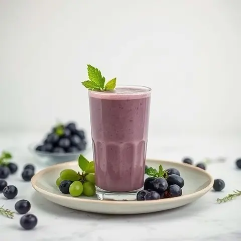 Grapes Blackcurrant Polyphenol Recovery Smoothie