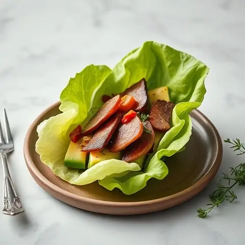 Sardine & Avocado Lettuce Boats (Bone Support Friendly)