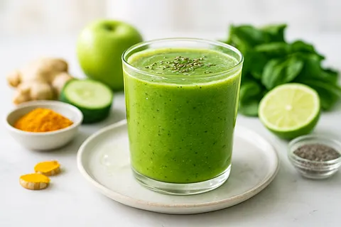 Ginger-Turmeric Green Smoothie