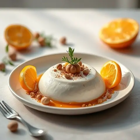 Nutty Hazelnut Orange Panna Cotta: A Delightful Dessert