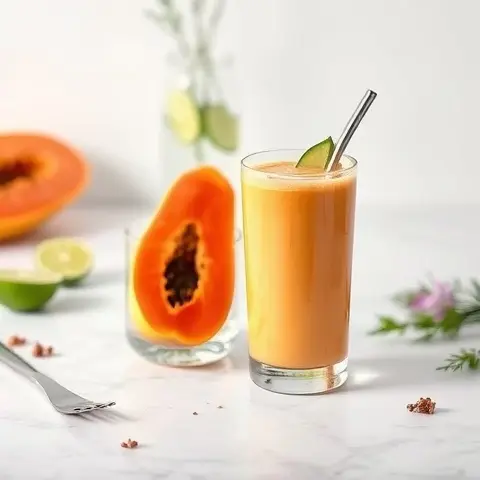 Papaya Lime Elastin Friendly Smoothie