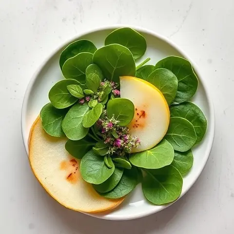 Heart-Healthy Pear Spinach Fiber Forward Smoothie