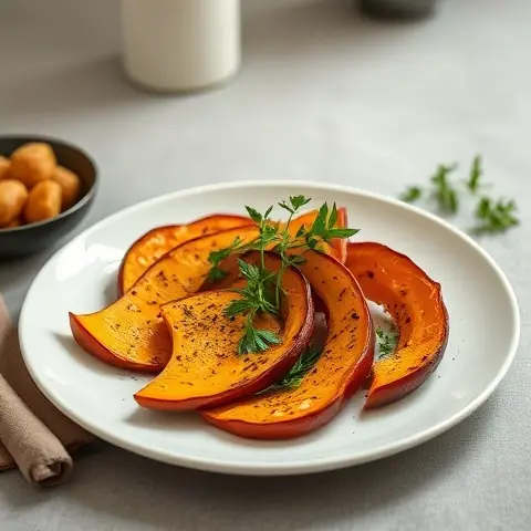 Cumin-Roasted Pumpkin Wedges