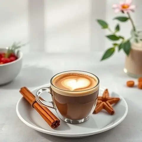 Collagen Coffee with Cinnamon and MCT Oil