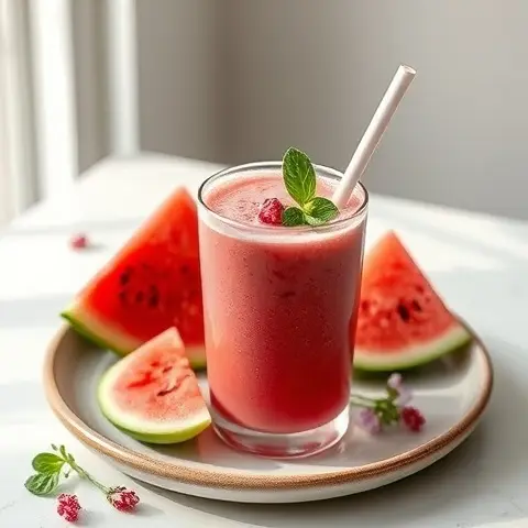 Watermelon Cucumber Dewy Skin Smoothie