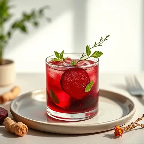 Beet & Ginger Cold-Pressed Tonic