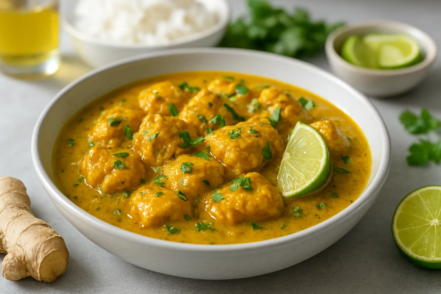 Coconut-Lime Chicken Curry