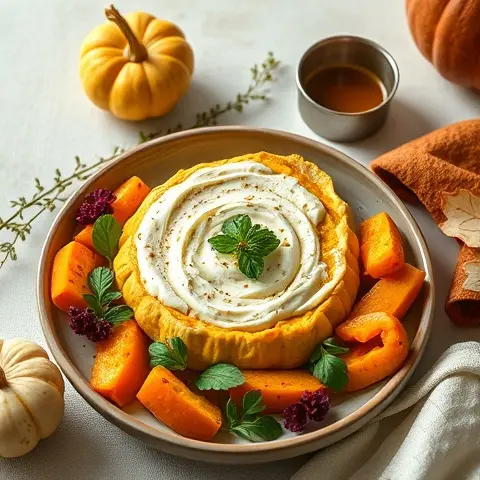 Spiced Pumpkin-Feta Dip: A Nutritious Fall Delight