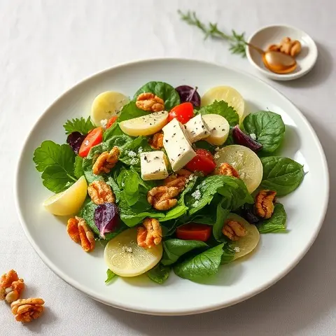 Endive, Blue Cheese & Walnut Salad