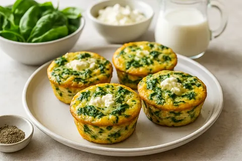 Spinach-Feta Egg Muffins