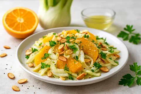 Fennel and Orange Salad with Toasted Almonds