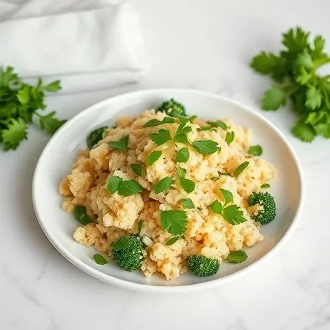 Fresh Herb & Parsley Cauliflower “Tabbouleh”