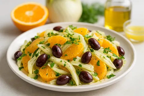 Fennel, Orange & Olive Salad