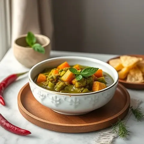 Spicy Green Chili Chutney