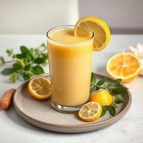 Lemon Ginger Flush Smoothie