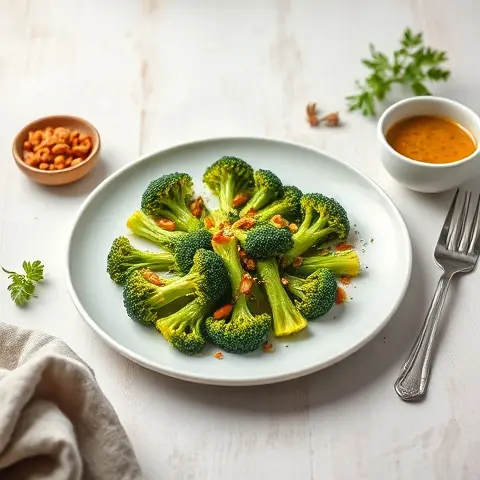 Chimichurri Broccoli Spears