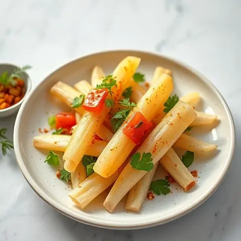 Korean Chili-Lime Jicama Sticks