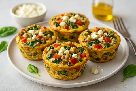 Turkey-Sweet Pepper Frittata Cups