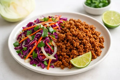 Chili-Lime Turkey & Fennel Slaw