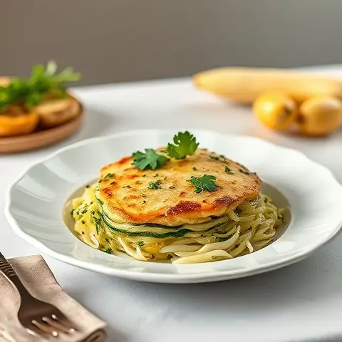 Baked Fennel & Zucchini Gratin