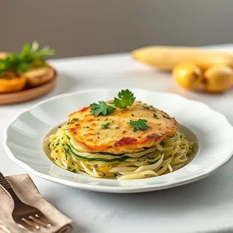 Baked Fennel & Zucchini Gratin