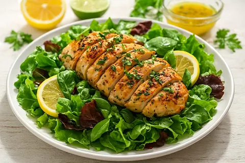 Citrus-Herb Grilled Chicken Salad