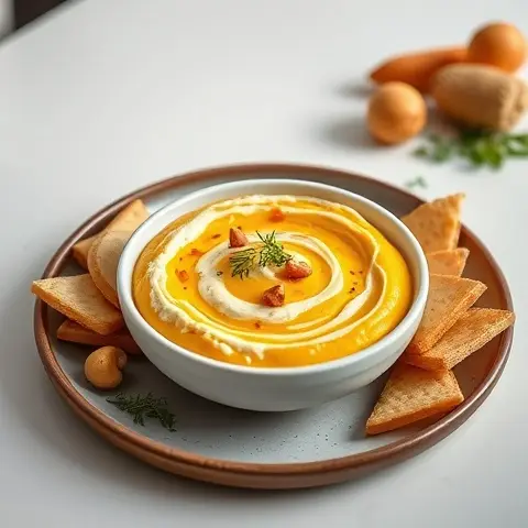 Spicy Turmeric-Cashew Dip