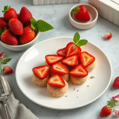 11 Strawberry Chia Jam Sandwich Bites